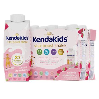 Kendakids Vita Boost Shake - Strwbry - 6-8 FZ - Image 1