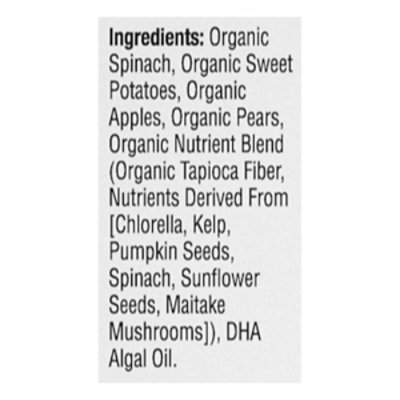 Organic Spinach Apple Sweet Potato 3/4oz Multipack - 12 OZ - Image 5