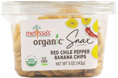 Org Snax Banana Chips Red Chile Pepper - 5 OZ - Image 1