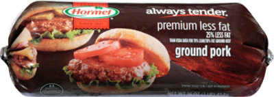 Hormel Ground Pork Chub 16 Oz - 16 OZ - Image 2