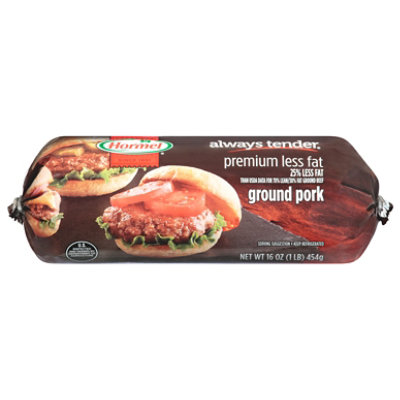Hormel Ground Pork Chub 16 Oz - 16 OZ - Image 1