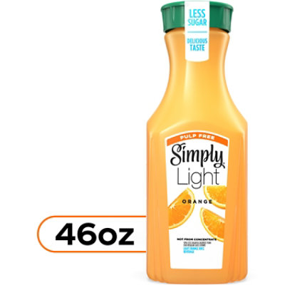 Simply Light Orange Pulp Free Bottle 46 Fl Oz - 46 FZ - Image 3
