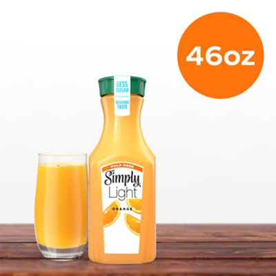Simply Light Orange Pulp Free Bottle 46 Fl Oz - 46 FZ - Image 5