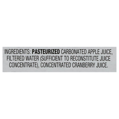 Martinelli's Sparkling Apple Cranberry - 4-8.4 FZ - Image 5