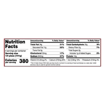 Cheez It Cheddar Jack Supreme Pizza 19.9 Oz - 19.9 OZ - Image 3