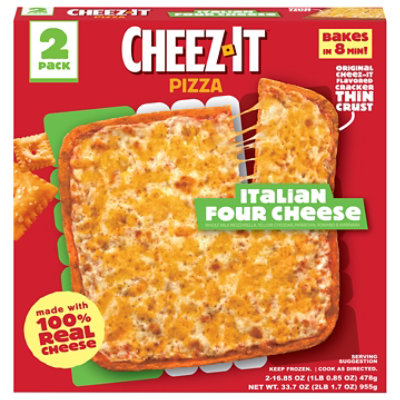 Cheez It Italian Four Cheese Pizza 16.85 Oz - 16.85OZ - Image 2