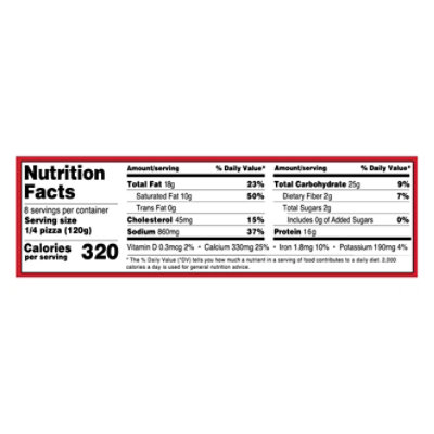 Cheez It Italian Four Cheese Pizza 16.85 Oz - 16.85OZ - Image 3