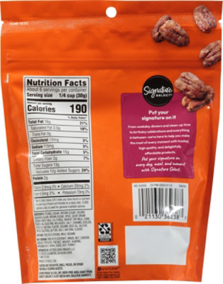 Signature Select Brown Sugar Glazed Pecans 6 Oz - 6 OZ - Image 5