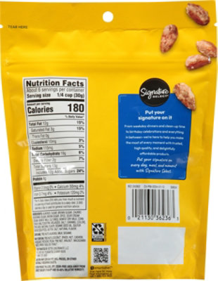 Signature Select Churro Flavored Glazed Almonds 6oz - 6 OZ - Image 5