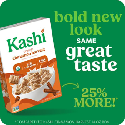 Kashi Organic Cereal Cinnamon Harvest - 18 OZ - Image 3