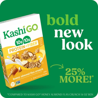 Kashi Go Cereal Honey Almond Flax 17.7oz - 17.7 OZ - Image 3