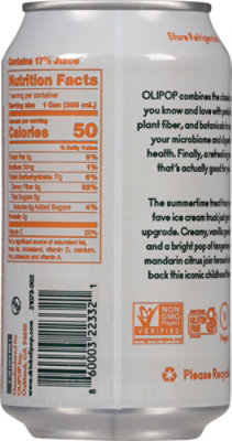 Olipop Orange Cream 12 Fz - 12 FZ - Image 5