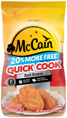 McCain Quick Cook Hashbrown Patties - 24 Oz. - Image 2