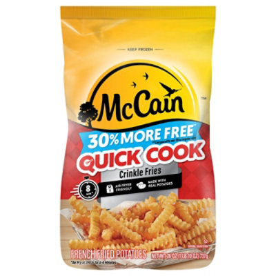 McCain Quick Cook Crinkle Cut Fries - 26 Oz. - Image 1