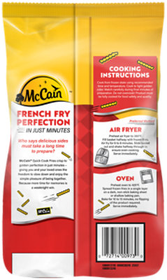 McCain Quick Cook Crinkle Cut Fries - 26 Oz. - Image 3