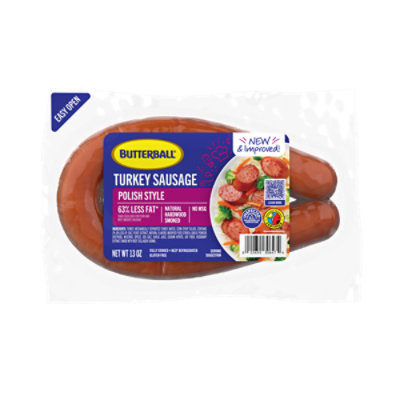 Butterball Turkey Sausage Polish Style - 13 OZ - Image 1