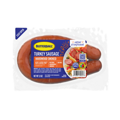 Butterball Turkey Sausage Hardwood Smoked - 13 OZ - Image 1