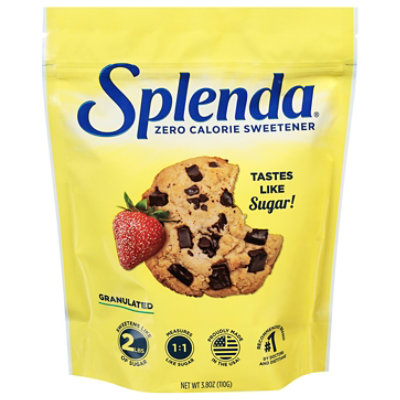 Splenda Zero Calorie Granulated Sweetener 3.8oz Pouch - 3.8 OZ - Image 1