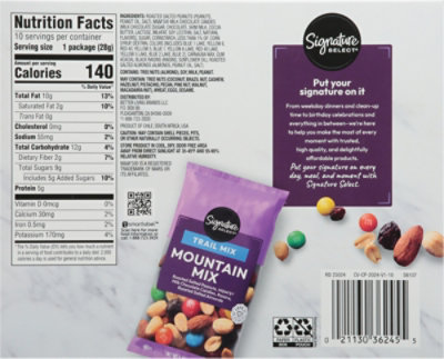 Signature Select Mountain Mix Trail Mix Multipack 10 Bags 1 Oz - 10-1 OZ - Image 5