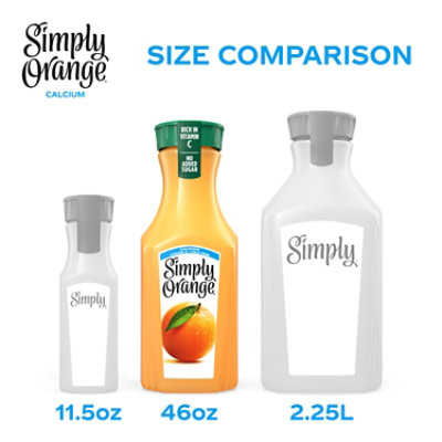 Simply Orange Juice Calcium Bottle 46 Fl Oz - 46 FZ - Image 2