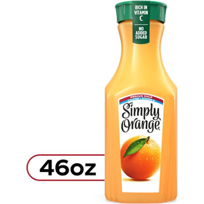 Simply Orange Medium Pulp Calcium And Vitamin D Juice Bottle 46 Fl Oz - 46 FZ - Image 1