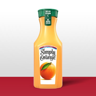 Simply Orange Medium Pulp Calcium And Vitamin D Juice Bottle 46 Fl Oz - 46 FZ - Image 4