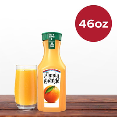 Simply Orange Medium Pulp Calcium And Vitamin D Juice Bottle 46 Fl Oz - 46 FZ - Image 5