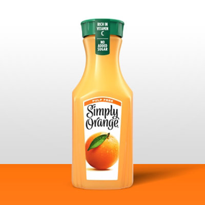 Simply Orange Pulp Free Juice Bottle, 46 Fl Oz - 46 FZ - Image 4