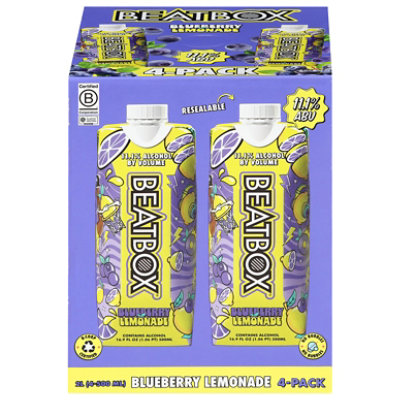 Beatbox Blueberry Lemonade - 4-500 ML - Image 2