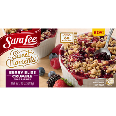 Sara Lee Cobbler Cup Berry Bliss 2pc - 10 OZ - Image 1