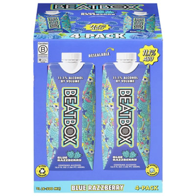 Beatbox Blue Raz - 4-500 ML - Image 2