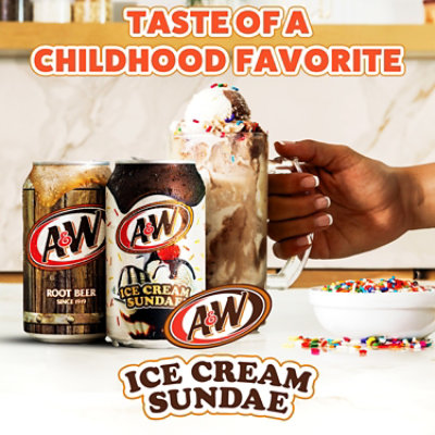 A&W Ice Cream Sundae Soda - 12 - 12 Fl. Oz. - Image 3