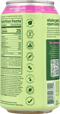 Be Amazing Greens Pink Lemonade 12fz - 12 FZ - Image 5