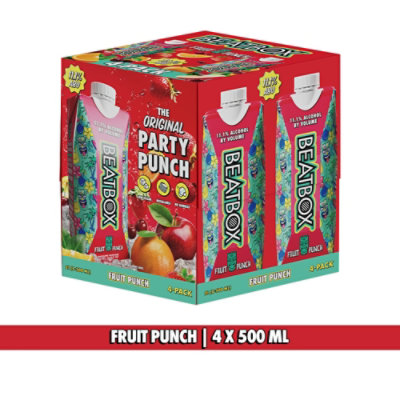 Beatbox Fruit Punch - 4-500 ML - Image 1