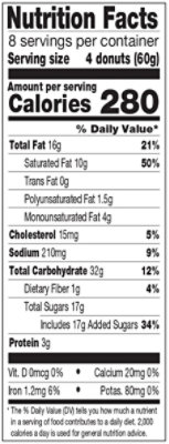 Little Debbie Big Pack Mini Frosted Donuts 8 Pack - 16.91 OZ - Image 2