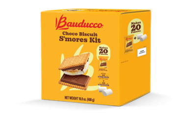 Bauducco Choco Biscuit Tub Smores 16.94oz - 16.94 OZ - Image 1