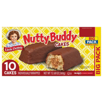 Little Debbie Nutty Buddy Cakes Big Pack - 12.68 OZ - Image 2