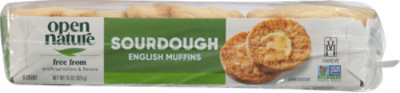 Open Nature English Muffins Sourdough - 15 OZ - Image 5