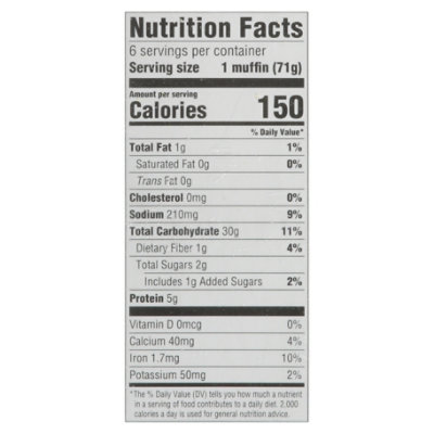 Open Nature English Muffins Classic White - 15 OZ - Image 3