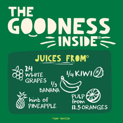 Naked Tropical Greens Fiber Smoothie Bottle - 15.2 Fl. Oz. - Image 4