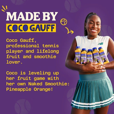 Naked Protein Smoothie Coco Gauff's Pineapple Orange - 15.2 Fl. Oz. - Image 8