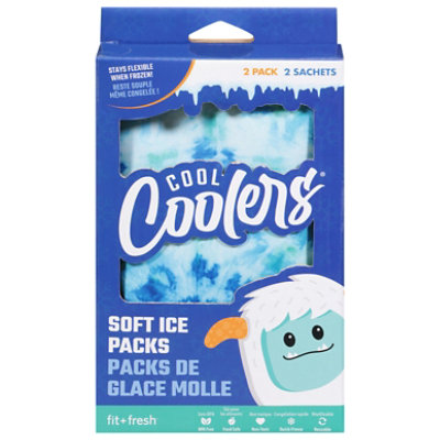 Fit + Fresh Cool Coolers Soft Ice Packs - 2 Pack - Image 1