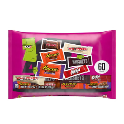 Hershey Assorted Flavored Halloween Candy Bag - 19.62 Oz - Image 1