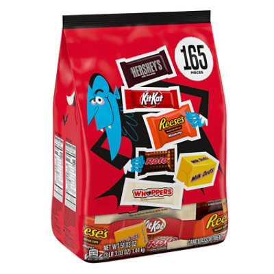 Hershey Assorted Flavored Halloween Candy Bulk Bag - 51.03 Oz - Image 1