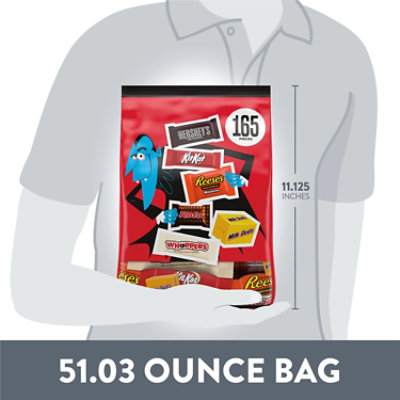 Hershey Assorted Flavored Halloween Candy Bulk Bag - 51.03 Oz - Image 5