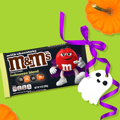 M&M'S Halloween Blend Milk Chocolate Halloween Candy Bag - 10 Oz - Image 2