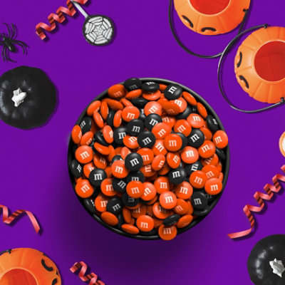 M&M'S Halloween Blend Milk Chocolate Halloween Candy Bag - 10 Oz - Image 3