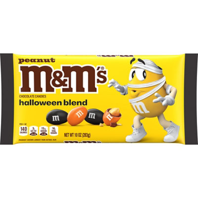 M&M'S Peanut Milk Chocolate Halloween Mix Chocolate Halloween Candy - 10 Oz - Image 1