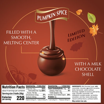Lindor Pumpkin Spice Bag - 5.1 OZ - Image 4