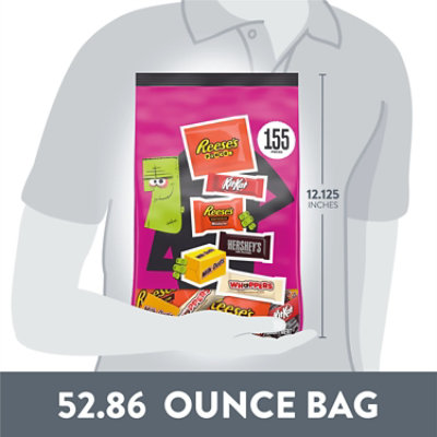 Hershey Assorted Flavored Halloween Candy Bulk Bag - 52.86 Oz - Image 5